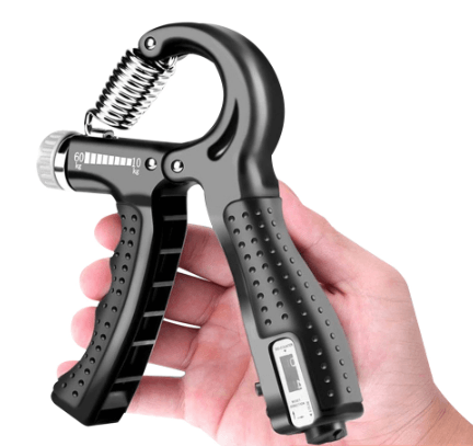 Novo Hand Grip Progressivo - Fortalecedor de Antebraço Regulável 10 a 60kg