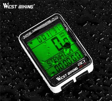 Hodômetro LED Ciclismo com Wireless West Biking 2.0