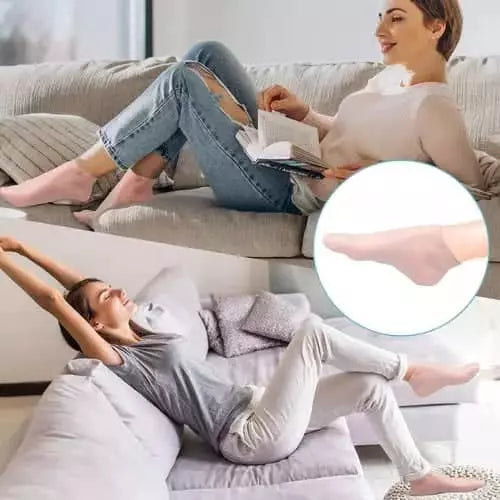 Nova Meia Rejuvenescedora para Hidratar Pés e Calcanhar COMPRE 1 LEVE 2