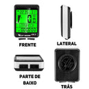 Hodômetro LED Ciclismo com Wireless West Biking 2.0