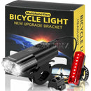 Kit Farol Ultra LED Ciclismo Profissional + BRINDE Sinalizador Traseiro