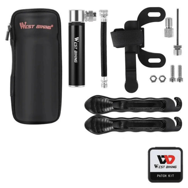 Kit Reparo Prático Portátil com Case West Biking