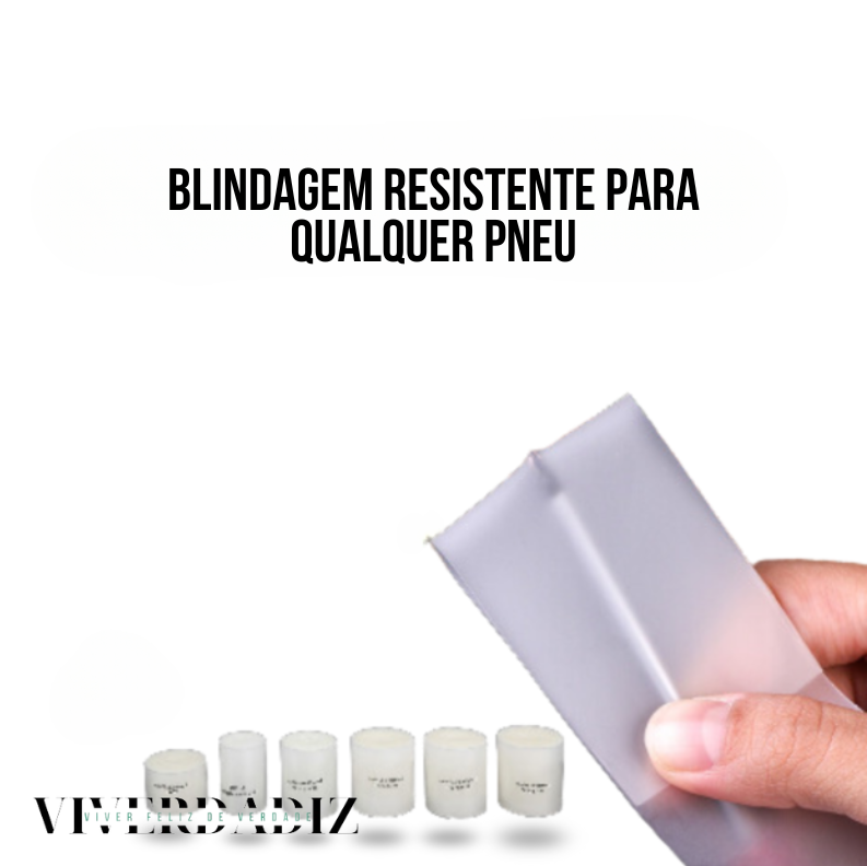 Nova Fita de Blindagem Resistente para Pneu Anti Furo