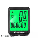 Odômetro LED Ciclismo Wireless A Prova D'Água