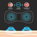 Novo Massageador Eletroterapia Portátil Alivia Estresse, Tensões Musculares, Ansiedade e Dores - Viverdadiz